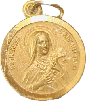 MEDAILLE HL. THERESE VON LISIEUX 333 er gold